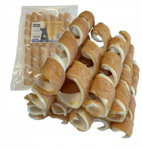 Suņu gardumi ruļļi Hau & Miau Pausesnack ar vistu 500 g