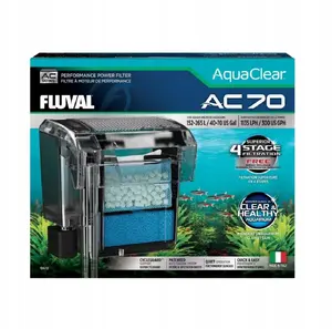 Fluval AC70 kaskādes filtri akvārijam 152–265 l