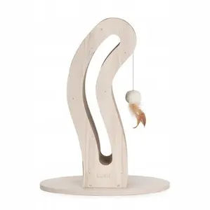 Catit Pixi Scratcher Cat Tail cardboard cat scratcher, 45×23.5×58.5 cm, tail-shaped