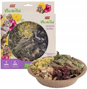 Кормушка vitapol Vita Herbal Lunch Bowl для шиншилл и дегу