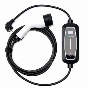 Portable EV/PHEV AC Charger PLATINET Type 2 3.7 kW 16A Schuko Home Line (black)