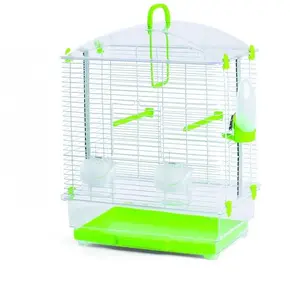 Клетка для птиц Panama Pet LARA зелёная 40 x 27 x 51 см