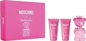 Подарочный набор Moschino Toy 2 Bubble Gum — EDT 50 мл, лосьон для тела 50 мл, гель для душа 50 мл