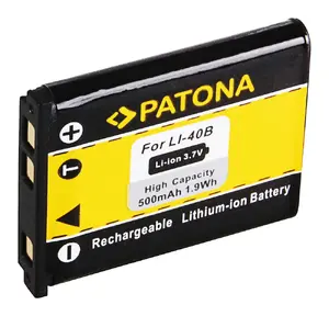 Battery PATONA 1031 Lithium-Ion (Li-Ion) 500 mAh for camera — 39.1×5.6×31 mm