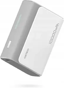 Powerbank Cuktech CP13 10000mAh 30W 1C1A Pelēks — portatīvais lādētājs