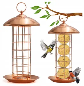 Bird Feeder Garden&Fun GF-12952 metal hanging fat ball feeder 16×16×30.5 cm