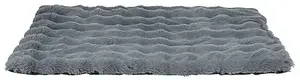 Dog/Cat Mat Trixie Elli dark gray 90 x 70 cm, pet bed mat