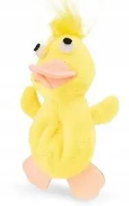 Plush cat toy Barry King duck 11 cm — soft interactive toy for cats