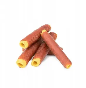 Dog treat rolls Hau & Miau Pausesnack — rice rolls wrapped with lamb, 500 g