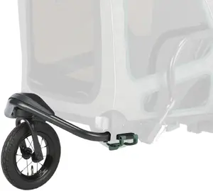 Velosipēda piekabes ritenis Trixie TX-12801, priekšējais rezerves, melns