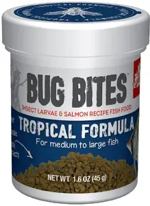 Корм для рыб Fluval Bug Bites Tropical Formula M/L гранулы 45 г