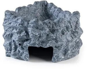 Terrarium hideout Exo Terra Wet Rock L with water bowl, ceramic corner design 21×15.5×11.5 cm, 150 ml