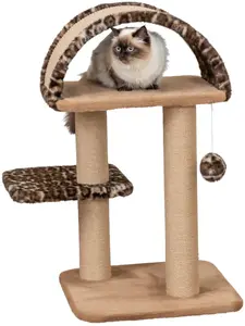 Cat scratching post Trixie TX-48176 freestanding, brown, 480×480×850 mm