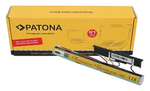 Akumulators PATONA 2849 priekš Acer Aspire One 14 Z1401 / Z1402 — Li‑Ion 2200 mAh, melns/dzeltens