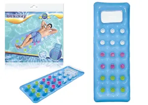 Floating mattress Bestway 9677, inflatable pool/beach lounger, for children, compact size