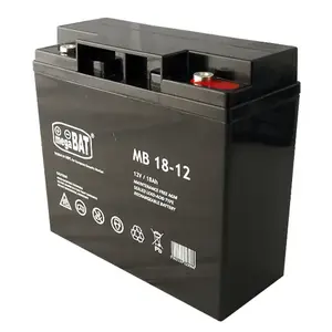 Sealed Lead Acid UPS Battery MPL Power MB 18-12 — 12 V, 18 Ah, 5.4 kg, 181×167 mm