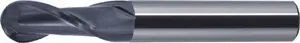 FANAR solid carbide end mill, diameter 2.0 mm, radius R1.0, 4/50 length config, 2 flutes, VHM, model B230