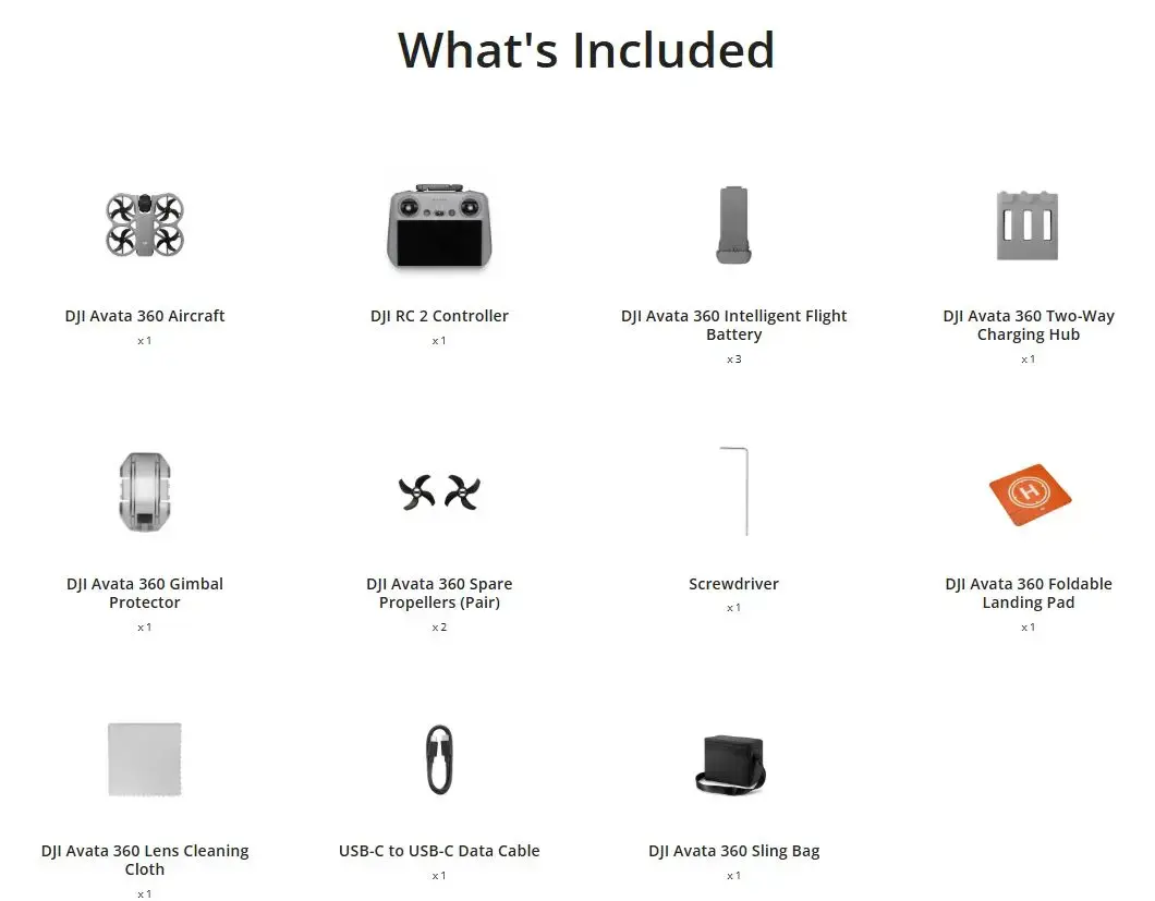 DJI Avata 360 Fly More Combo (RC 2) CP.FP.00000317.01 Photo 2