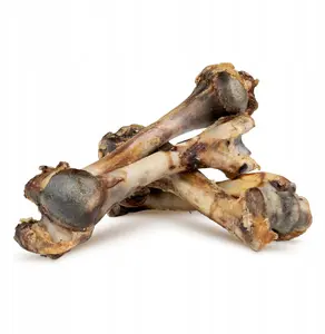Suņu gardums kauls Hau & Miau Puzzo Snack — jēra smadzeņu kauls aptuveni 10–12 cm, 160 g