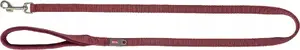 Leash Trixie Premium tape leash for dog, burgundy, XS 1.20 m × 10 mm