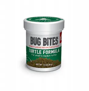 Корм для водных черепах Fluval Bug Bites Turtle Formula S/M 45 г — плавающие гранулы