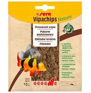 Sera Vipachips sinking fish food chips 10 l (3.6 kg) - basic diet for aquarium fish