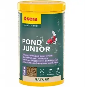 Корм для рыб sera Pond Junior гранулы 1000 мл / 210 г для молоди прудовых рыб