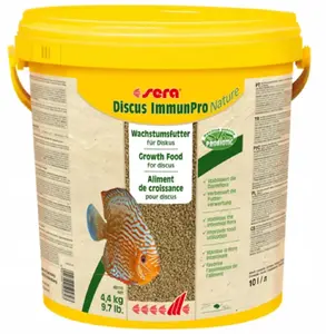Корм для рыб sera Discus ImmunPro Nature 4,4 кг для цихлид, полноценный рацион