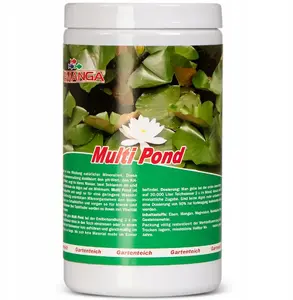 Minerālu-bakteriāla līdzeklis dīķim FEMANGA Multi Pond, 1000 g — ūdens attīrīšanai