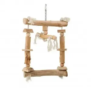Деревянные качели для птиц Panama Pet PP-51081, 42 x 27 см