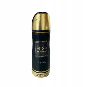 Deodorant spray Alkotest LATTAFA Khamrah 200 ml — aerosol antiperspirant