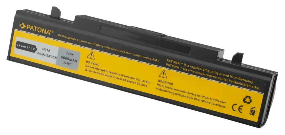 PATONA 2259 аккумулятор для ноутбука 6600 mAh Photo 2