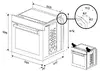 BEKO BBIM12300XD встраиваемый духовой шкаф Photo 7