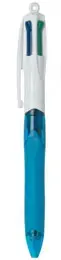 Ручка шариковая BIC 4-Color™ Grip, 4 цвета, автоматическая, линия 0,4 мм, пластиковый корпус, упак. 12 шт.