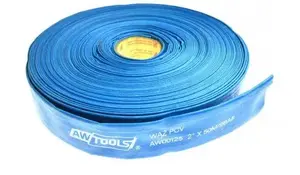 Шланг для воды AWTools AW00126 ПВХ 2" x 100 м синий