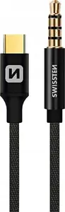 Sourcing USB-C uz 3,5 mm mini jack kabelis 1,5 m — modelis 73501303, melns