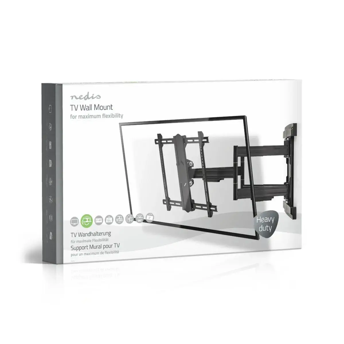 Nedis TVWM6551BK настенное крепление для 80" Photo 7