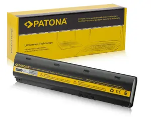 Battery PATONA PT2176 for HP/Compaq Presario CQ32/CQ42, Lithium‑Ion 11.1V 4400mAh, black/yellow