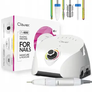 Nail drill Aptel FX 600, 65W, white — electric manicure/pedicure machine