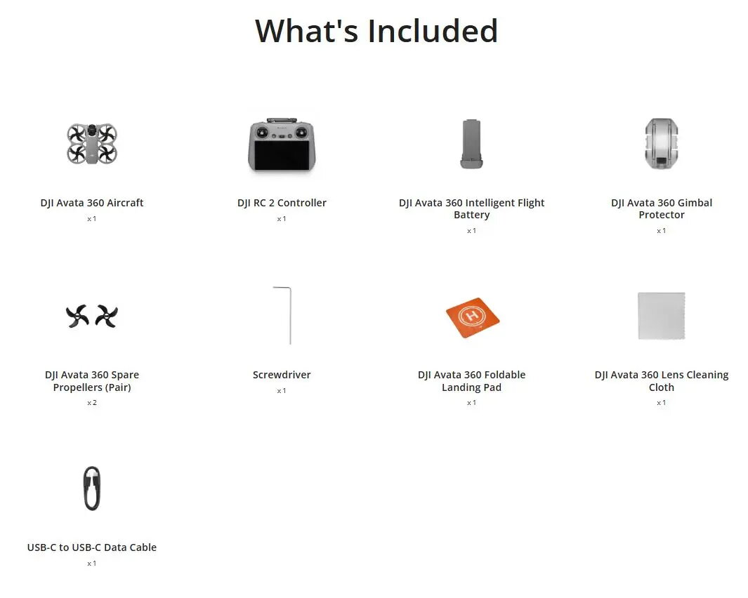 DJI Avata 360 (RC 2) — 64 МП, 2700 мА·ч Photo 2