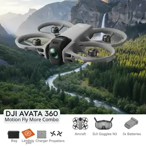 DJI Avata 360 Motion Fly More Combo (RC 2) 455 yrs. drone with 64MP camera, 8K video and 360° Photo, 3x batteries, with DJI Goggles N3