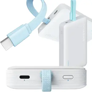 Power bank Cuktech CP132ML 10000 mAh magnētisks — balts
