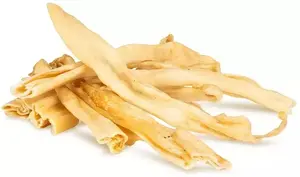 Suņu gardums hau & miau Puzzo Snack trusis ādas strēmeles 20–25 cm 1 kg