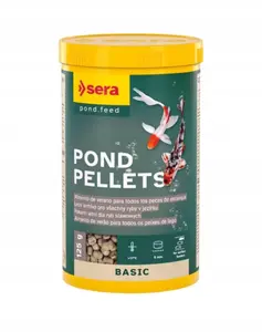 Корм-пеллеты Sera Pond Pellets 1000 мл (125 г) — летняя формула для прудовых рыб