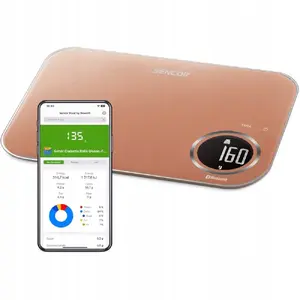 Kitchen scale SENCOR SKS 7176GD SMART — digital kitchen scale, compact design