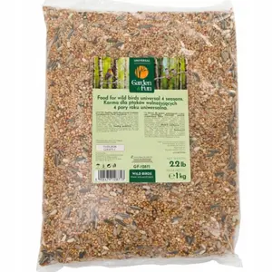 Barība savvaļas putniem garden fun Karma dla ptaków wolnożyjących uniwerslna-4 pory roku 1 kg - garden fun GF-12871