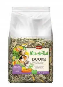 Hay & vegetable snack mix for rodents and rabbits Vitapol Vita Herbal Duo Snack 400 g