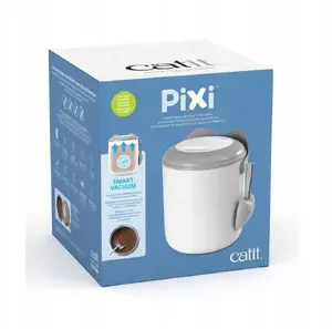 Vacuum food container Catit Pixi 9.6 L (holds ~5.5 kg), 26 x 24.5 x 30.7 cm with scoop