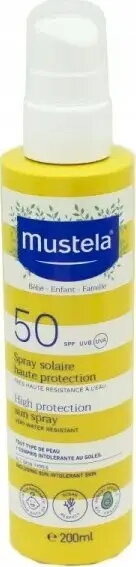 Saules aizsargsprejs Alkotest MUSTELA_Sun SPF50+ 200
