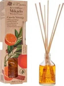 Aromatic Reed Diffuser Oil Flor De Mayo Botanical Essence Cinnamon & Orange 50 ml